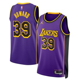 Maillot NBA Los Angeles Lakers Dwight Howard 39 Jordan 2022-23 Statement Edition Violet Swingman - Homme
